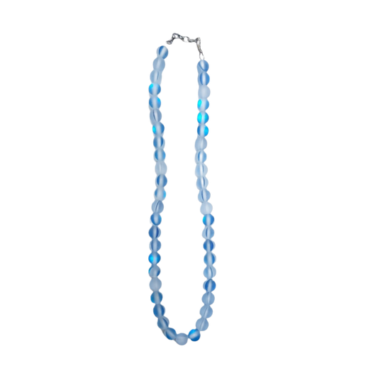 Blue Aura Labradorite Mala (16 inch)