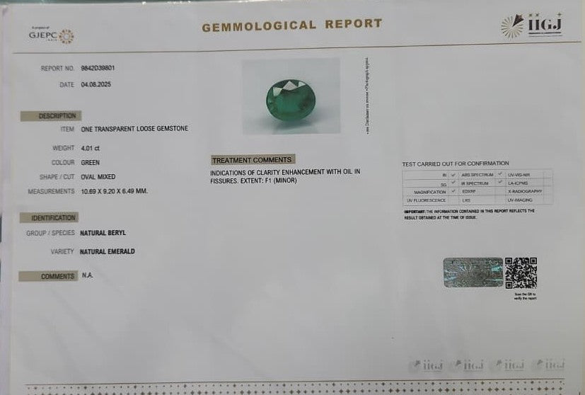 Emerald (Premium AA) - Zambian