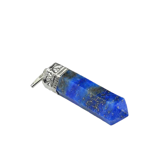 Lapis Lazuli Bullet Pendant
