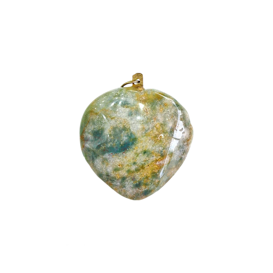 Larimar Heart Pendant