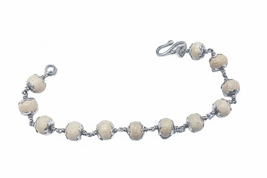 Tulsi Silver Bracelet