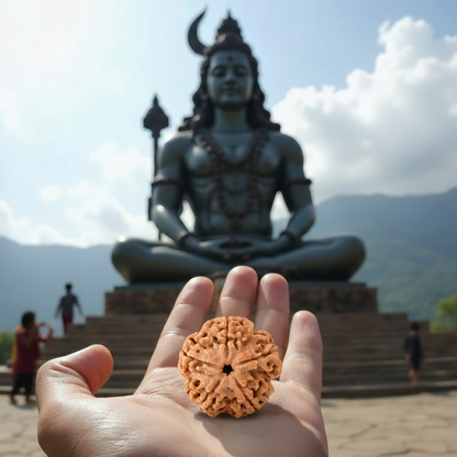 5 Mukhi Rudraksha Original Certified (Nepal)