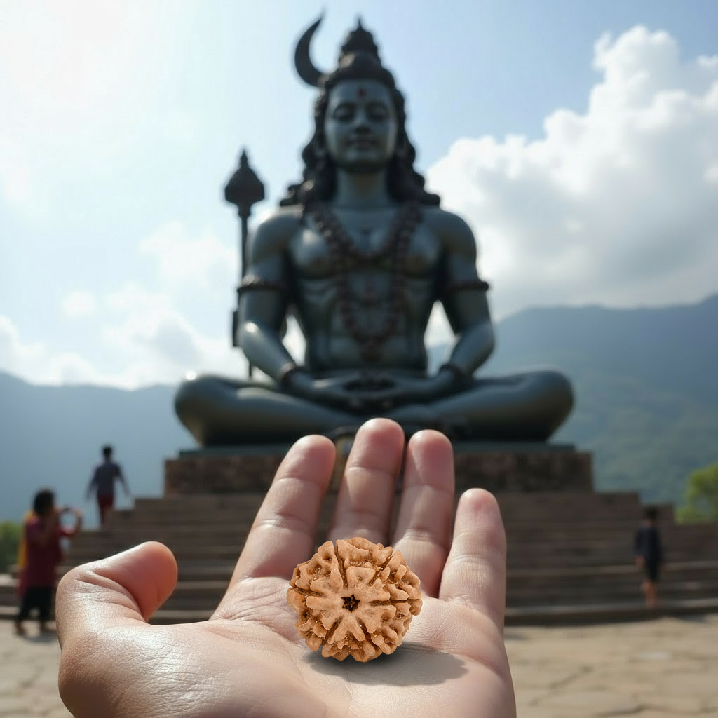 6 Mukhi Rudraksha Certified Nepal