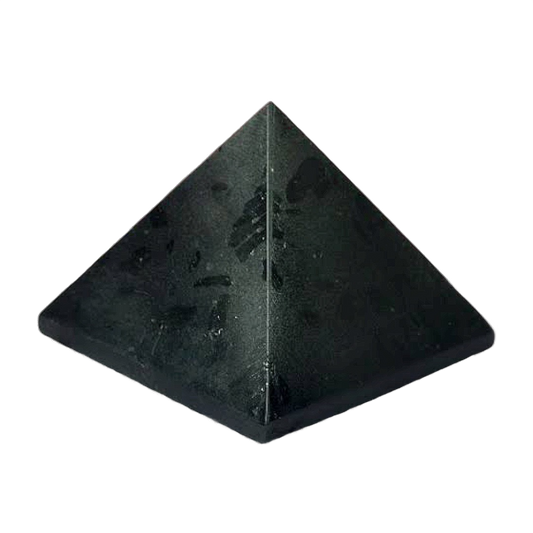 Black Tourmaline Pyramid for EMF Protection and Grounding Energy