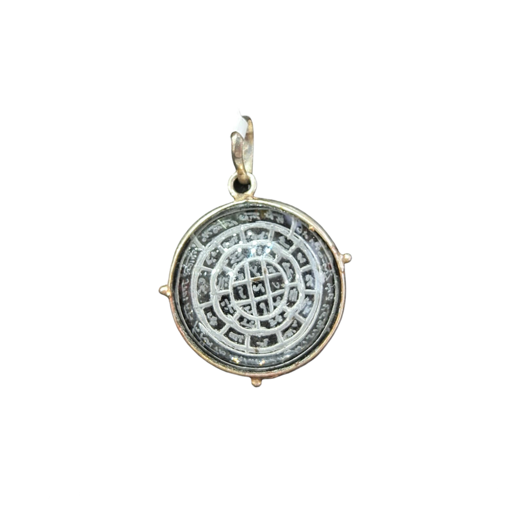 Kailash Yantra Clear Quartz Pendant