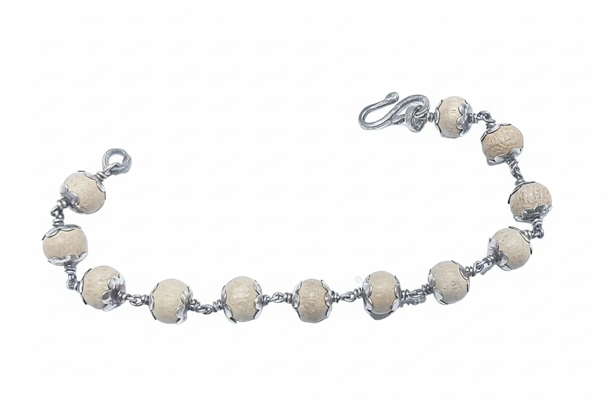 Tulsi Silver Bracelet